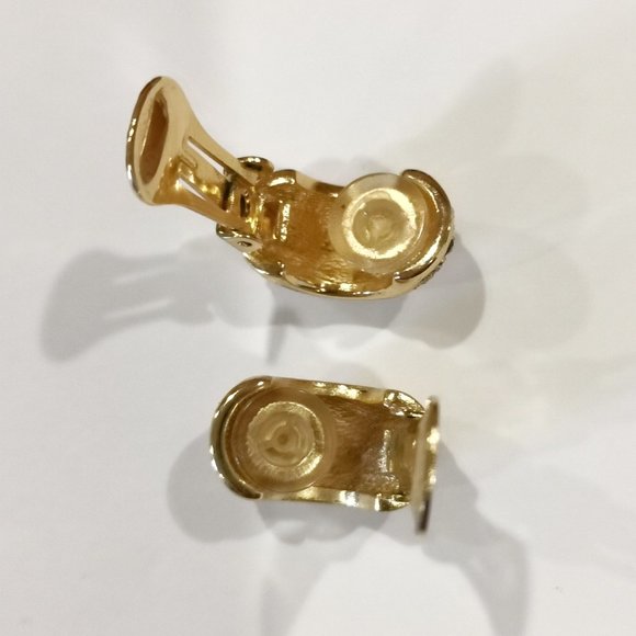 Vintage Authentic Christian Dior Clip On Earrings in EUC - Picture 3 of 5